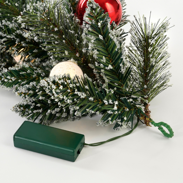 Black Box Guirlande | Black Box | Kaprun | 1.8 meter (15 leds, Besneeuwd, Decoratie, Timer, Batterijen, Binnen) 1166287 K151100140 - 3