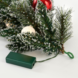Black Box Guirlande | Black Box | Kaprun | 1.8 meter (15 leds, Besneeuwd, Decoratie, Timer, Batterijen, Binnen) 1166287 K151100140 - 3