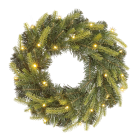 Kerstkrans | Black Box | Grimshaw | Ø 45 cm (25 leds, Timer, Batterijen, Binnen)
