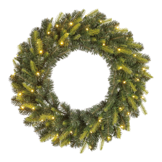 Black Box Kerstkrans | Black Box | Grimshaw | Ø 60 cm (40 leds, Timer, Batterijen, Binnen) 1183884 K151100135 - 1