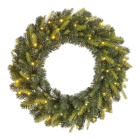 Kerstkrans | Black Box | Grimshaw | Ø 60 cm (40 leds, Timer, Batterijen, Binnen)