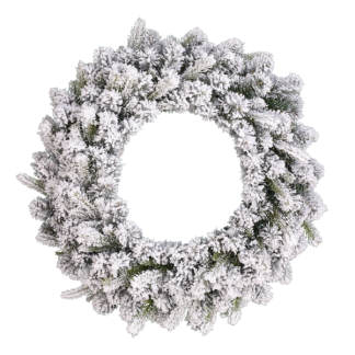 Black Box Kerstkrans | Black Box | Grimshaw | Ø 60 cm (Besneeuwd, Binnen) 1183863 K151100138 - 1