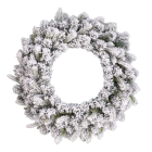 Black Box Kerstkrans | Black Box | Grimshaw | Ø 60 cm (Besneeuwd, Binnen) 1183863 K151100138 - 1