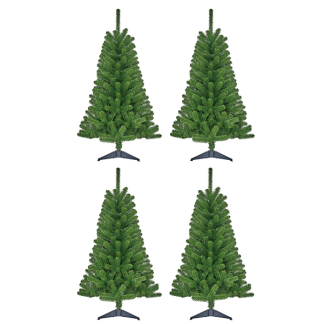 Kunstkerstboom | Black Box | Alford | 1.85 meter (380 tips, PVC, 4 stuks)