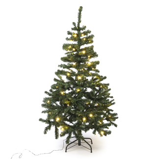 Black Box Kunstkerstboom | Black Box | Charlton | 1.55 meter (100 leds, 340 tips, PVC) 1028820 K151100005