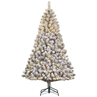 Black Box Kunstkerstboom | Black Box | Charlton | 1.85 meter (280 leds, 525 tips, PVC, Besneeuwd) 1168563 K151100057 - 1