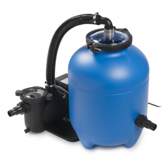 Blue Bay Filterpomp met filterbolletjes | Blue Bay | 8 m³/u (Geschikt voor 1100 tot 40.000 liter, Speedclean) 7025032076 K170115226 - 1