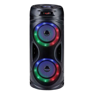 Bluetooth speaker | 16 x 16 x 38.5 cm (10W, RGB, Spatwaterdicht) 871125225650 K105005276