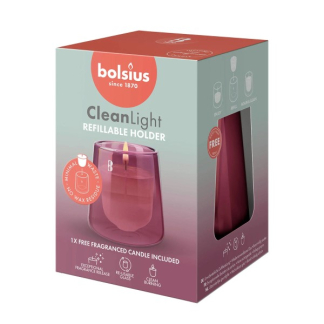 Bolsius CleanLight Starterkit | Cedarwood & Vetiver (Navulbaar, Plantaardige wax, 20 branduren) 101925020416 K150303297 - 3
