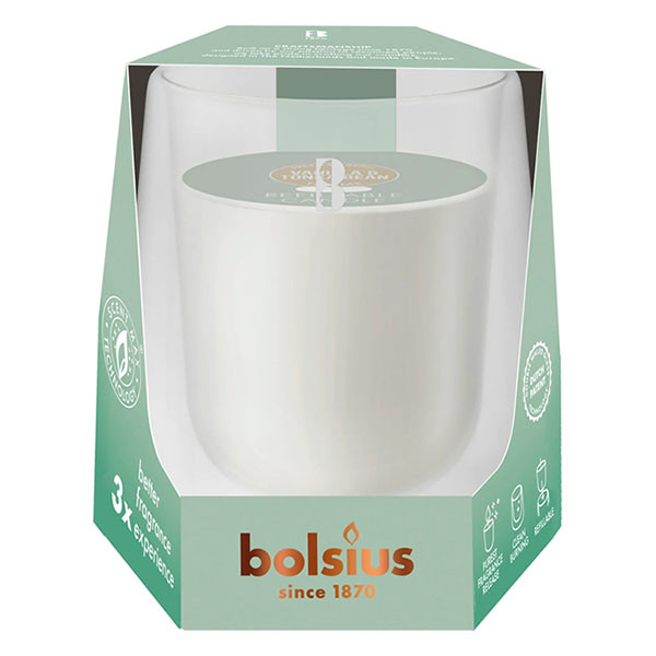 Bolsius CleanLight Starterkit | Vanilla & Tonka Bean (Navulbaar, ScentMax, Palmolievrij, 24 branduren) 101924020474 K150303449 - 1