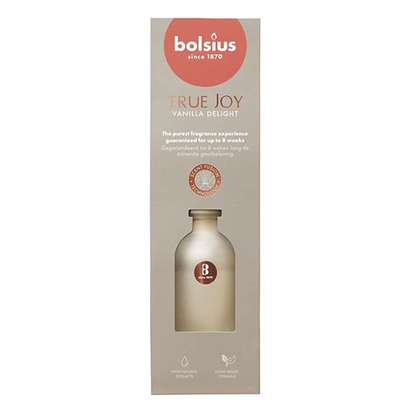 Bolsius Geurstokjes | Bolsius | Vanilla Delight | 80 ml (True Joy, Tot 8 weken) 101925066775 K150303451 - 1