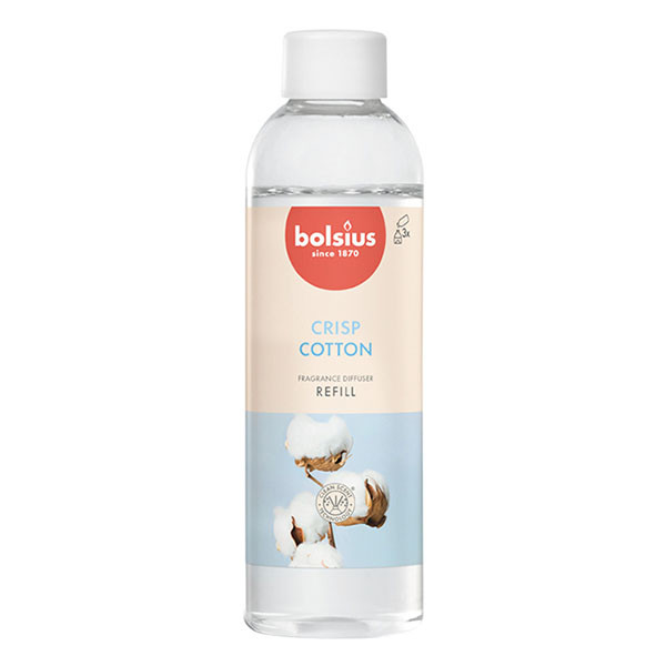 Bolsius Navulling geurstokjes | Bolsius | Fresh Cotton | 180 ml (True Scents) 101997200371 K150303463 - 1