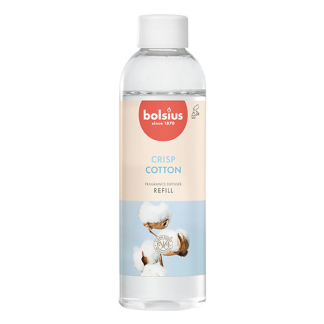 Bolsius Navulling geurstokjes | Bolsius | Fresh Cotton | 180 ml (True Scents) 101997200371 K150303463