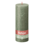 Bolsius Stompkaars | Bolsius | Fresh Olive | 19 x Ø 6.8 cm | 4 stuks (Rustiek) 103668850370 K150303438 - 2