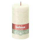 Bolsius Stompkaars | Bolsius | Soft Pearl | 13 x Ø 6.8 cm | 4 stuks (Rustiek) 103668790305 K150303431 - 2