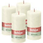 Bolsius Stompkaars | Bolsius | Soft Pearl | 13 x Ø 6.8 cm | 4 stuks (Rustiek) 103668790305 K150303431 - 1