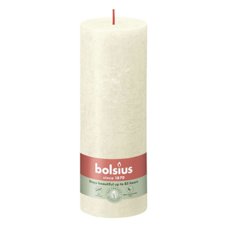 Bolsius Stompkaars | Bolsius | Soft Pearl | 19 x Ø 6.8 cm | 4 stuks (Rustiek) 103668850305 K150303435 - 2