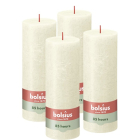 Bolsius Stompkaars | Bolsius | Soft Pearl | 19 x Ø 6.8 cm | 4 stuks (Rustiek) 103668850305 K150303435 - 1