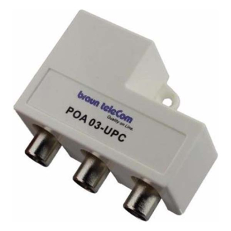 Braun Telecom Coax splitter | Braun Telecom (Vrouwelijk naar 3x mannelijk) POA03-UPC K030408006 - 4