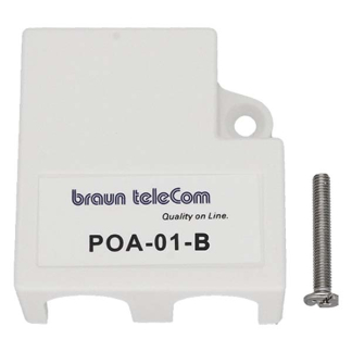 Braun Telecom Coax splitter - Braun telecom (Vrouwelijk naar 2x mannelijk) 99900901 POA-01-B K030408007 - 3