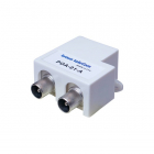 Braun Telecom Coax splitter POA 01-A | Braun telecom (Vrouwelijk naar 2x mannelijk) 24100002 K101302026