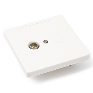 Braun Telecom Coax wandcontactdoos - Braun Telecom btv-01-SET (Ziggo gecertificeerd) 99900902 btv-01-SET K010408032 - 1