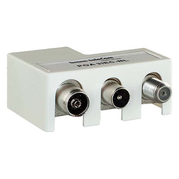 Braun Telecom KabelKeur Coax splitter - Braun Telecom (FM/TV/Internet) 99900905 POA03IEC-NL C030408003 - 4