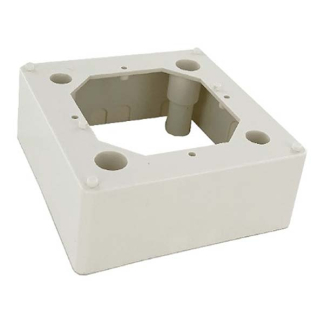 Braun Telecom Opbouwrand coax wandcontactdoos - Braun Telecom (SAD165, BTV01-UPC)  K010408090 - 2