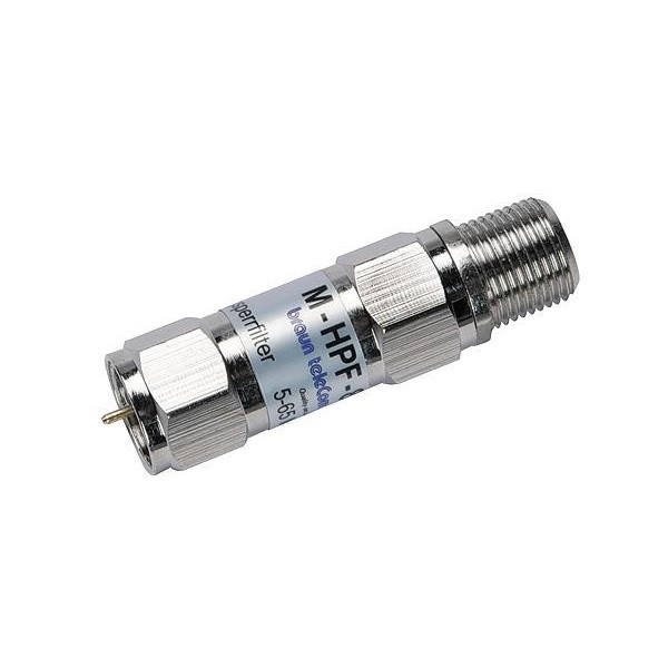 Braun Telecom Retourband stopfilter | Braun Telecom (F connectoren) 10400685 K060302092 - 1