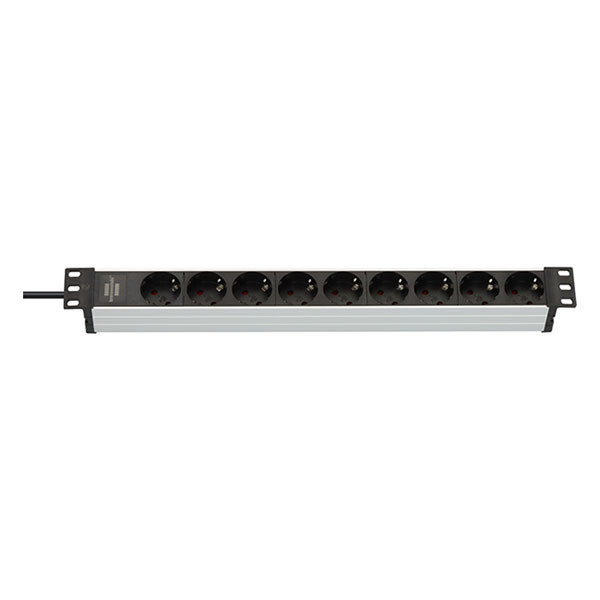 Brennenstuhl 19-inch stekkerdoos | Brennenstuhl | 2 meter (9-voudig, 1U, Aluminium) 1390007009 K010813804 - 2