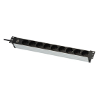 Brennenstuhl 19-inch stekkerdoos | Brennenstuhl | 2 meter (9-voudig, 1U, Aluminium) 1390007009 K010813804 - 3