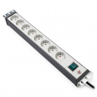 Brennenstuhl 19-inch stekkerdoos | Brennenstuhl | 3 meter (8-voudig, 1.5U, Schakelaar) 1156057018 A010813802 Brennenstuhl 19-inch stekkerdoos | Brennenstuhl | 3 meter (8-voudig, 1.5U, Schakelaar) 1156057018 A010813802