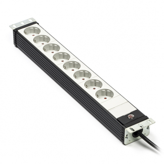 Brennenstuhl 19-inch stekkerdoos - Brennenstuhl - 3 meter (8-voudig) 1156057028 A120300092 - 1