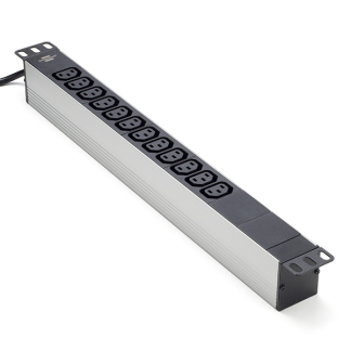 Brennenstuhl C13 stekkerdoos | Brennenstuhl  (12 x C13, C14 stekker, 19 inch) 1390007112 K060401129 - 1