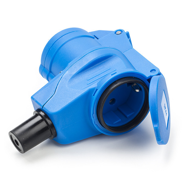 Brennenstuhl CEE contrastekker | Brennenstuhl (16A, 230V, IP44, Schuko en CEE, Haaks) 1080980 K010806223 - 1