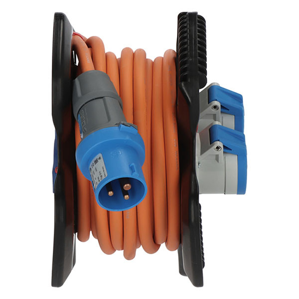 Brennenstuhl CEE kabelhaspel | Brennenstuhl | 10 meter (16A, 3x 2.5 mm², IP44, 5-voudig) 1169730101 K010806254 - 3