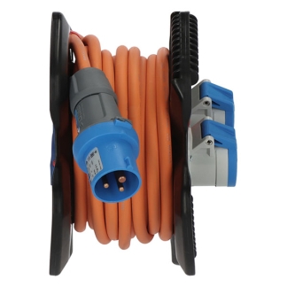 Brennenstuhl CEE kabelhaspel | Brennenstuhl | 10 meter (16A, 3x 2.5 mm², IP44, 5-voudig) 1169730101 K010806254 - 3