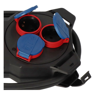 Brennenstuhl CEE stekkerdoos | Brennenstuhl | 2 meter (16A, 230V, 400V, 4-voudig, CEE mannelijk, IP44) 1151610020 K120300132 - 2