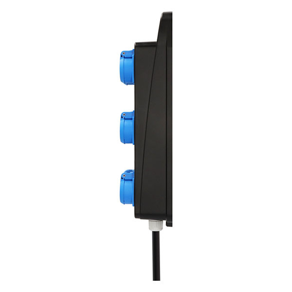 Brennenstuhl CEE stekkerdoos | Brennenstuhl | 2 meter (16A, 230V, 6-voudig, CEE mannelijk, IP44) 1151480010 K120300130 - 2