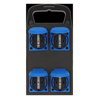 Brennenstuhl CEE stekkerdoos | Brennenstuhl | 2 meter (16A, 230V, 6-voudig, CEE mannelijk, IP44) 1151480010 K120300130 - 4