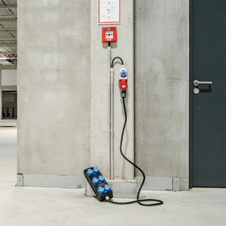 Brennenstuhl CEE stekkerdoos | Brennenstuhl | 2 meter (16A, 230V, 6-voudig, CEE mannelijk, IP44) 1151480010 K120300130 - 8