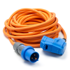 CEE verlengkabel | Brennenstuhl | 10 meter (16A, 230V, 3x2.5mm², IP44, CEE hoekkoppeling)