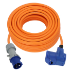 Brennenstuhl CEE verlengkabel | Brennenstuhl | 25 meter (16A, 230V, 3x2.5mm², IP44, CEE hoekkoppeling) 1167650325 K010806287 - 1