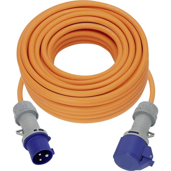 Brennenstuhl CEE verlengkabel | Brennenstuhl | 25 meter (16A, Led spanningsindicator, 3 x 2.5 mm², IP44) 1167650425 K010813329 - 1