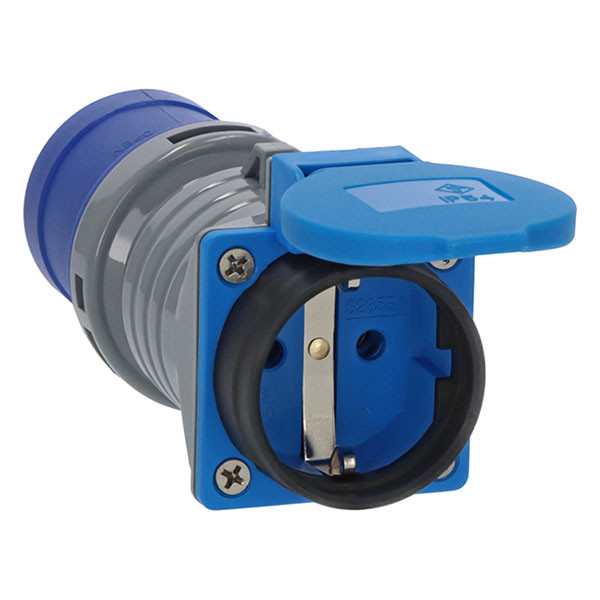 Brennenstuhl CEE verloopstekker | Brennenstuhl (16A, 230V, IP44, Schuko naar CEE mannelijk) 1080990010 K010806065 - 1