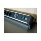 Brennenstuhl Desktop stekkerdoos | Brennenstuhl | 1.8 meter (6-voudig, Overspanningsbeveiliging, Schakelaar, Aluminium) 1391020600 B060401140 - 6