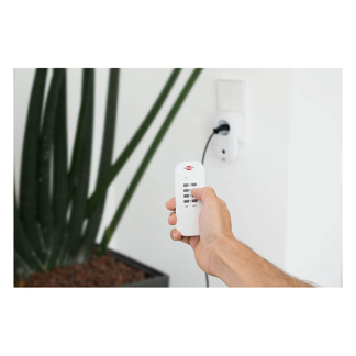 Brennenstuhl Draadloze schakelaar | Brennenstuhl | 4 stuks (Tot 1000W, Afstandsbediening, Wit) 1507050 K120601134 - 3