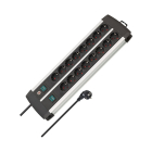 Brennenstuhl Duo Stekkerdoos 16-voudig | Brennenstuhl | 3 meter (Schakelbaar per 8, Aluminium) 1391000916 K120300068 - 2