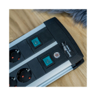 Brennenstuhl Duo Stekkerdoos 16-voudig | Brennenstuhl | 3 meter (Schakelbaar per 8, Aluminium) 1391000916 K120300068 - 7