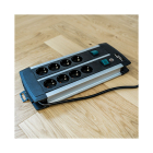 Brennenstuhl Duo Stekkerdoos 8-voudig | Brennenstuhl | 3 meter (Schakelbaar per 4, Aluminium) 1391000908 K120300066 - 6